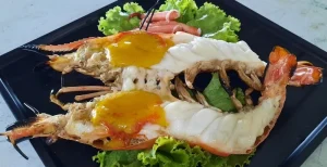 เรือนไทยกุ้งเผา